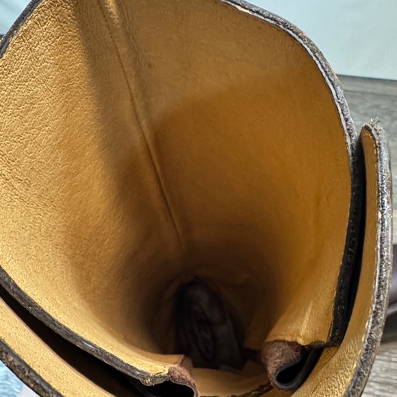 JB Dillon Brown Leather Knee-High Boots woman’s size 7.5 - Picture 9 of 15